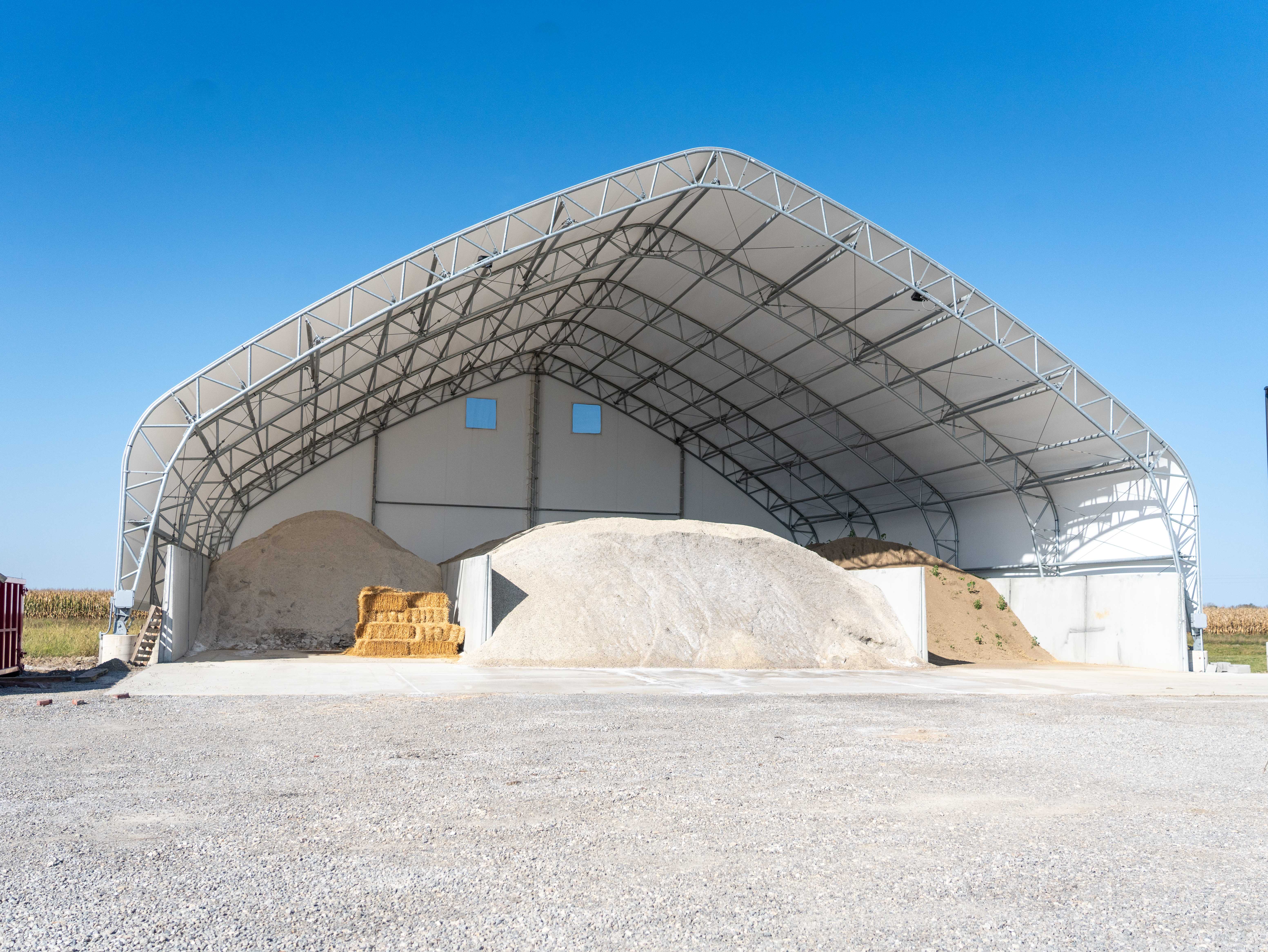 Wells County Highway Department covered building