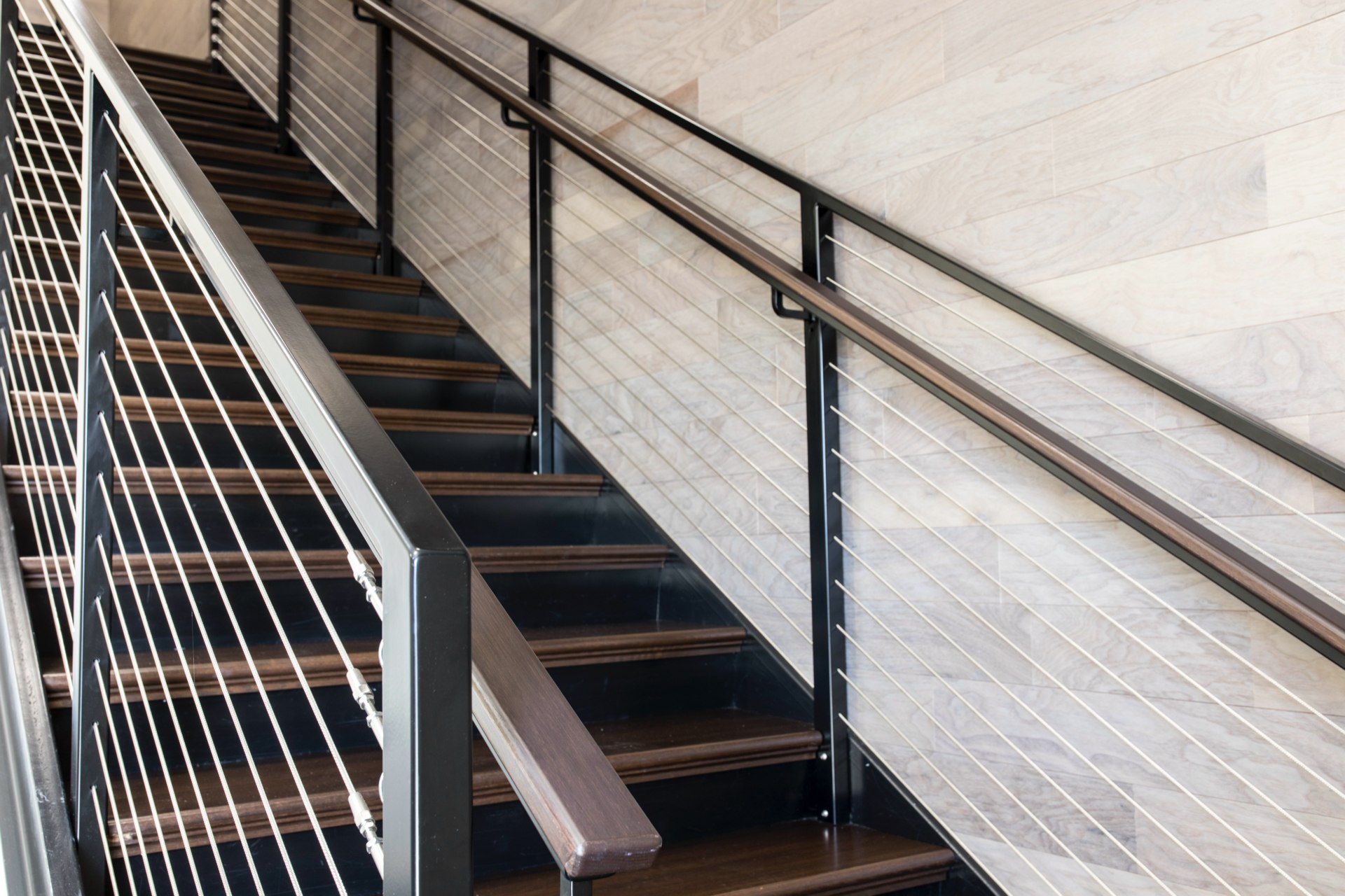 New construction inside AAM office stairs (2)
