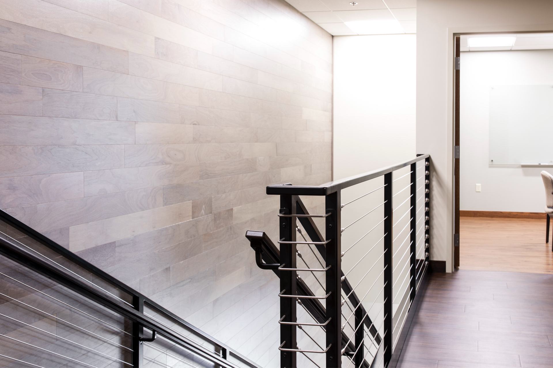 New construction inside AAM office stairs (1)