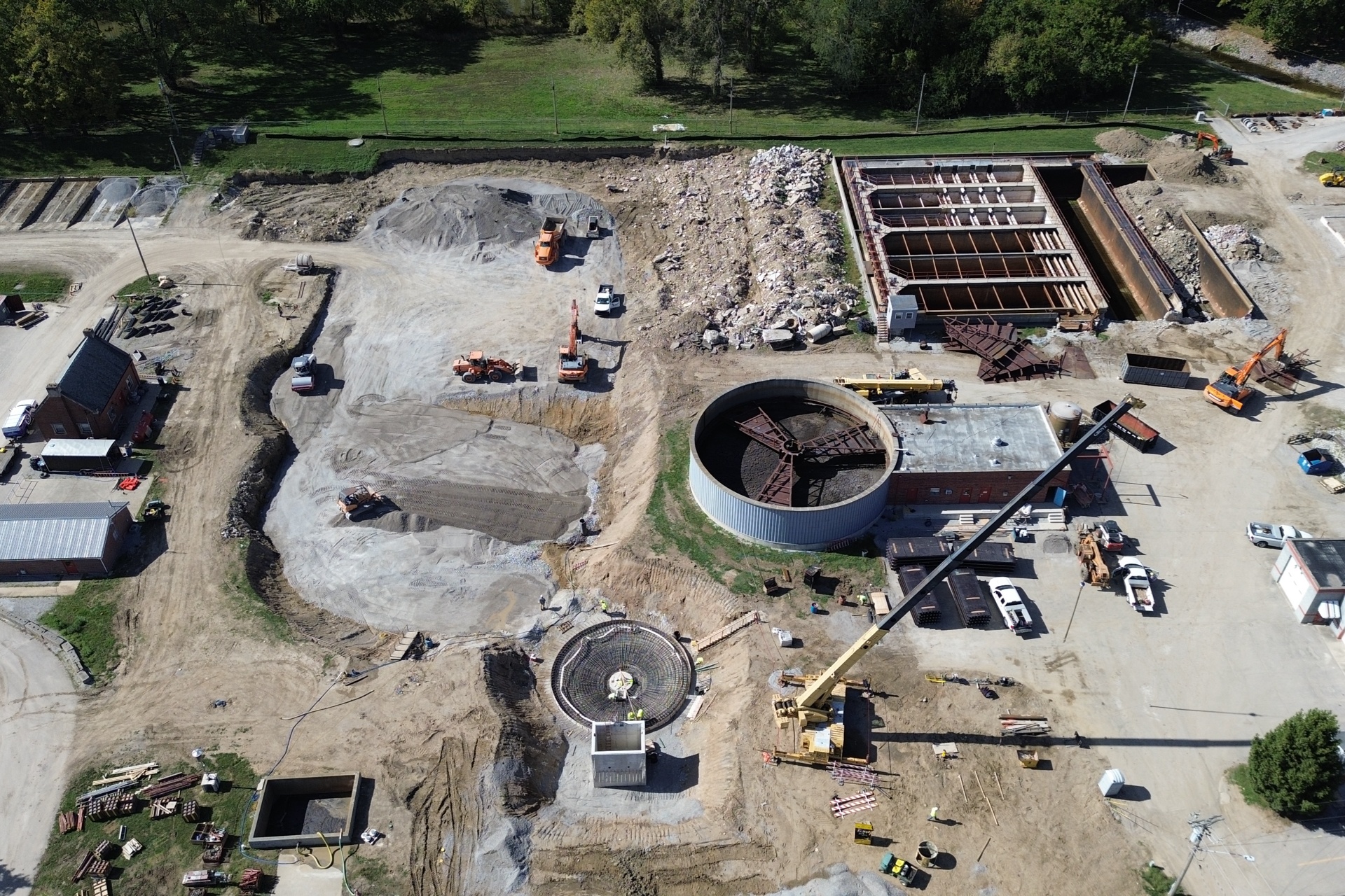 Bluffton Water Treatment Plant construction (5)