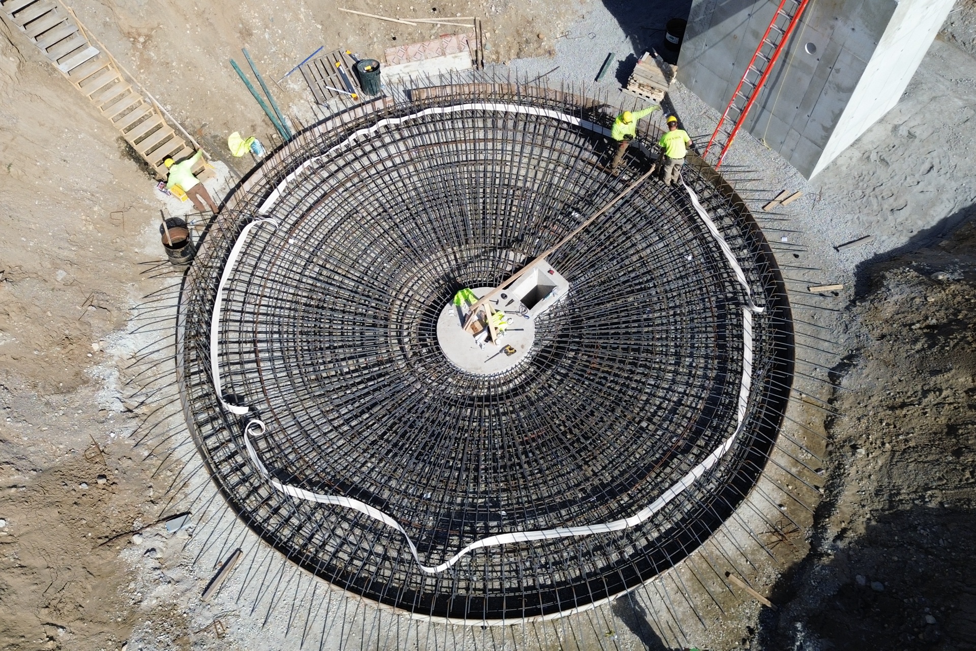 Bluffton Water Treatment Plant construction (6)