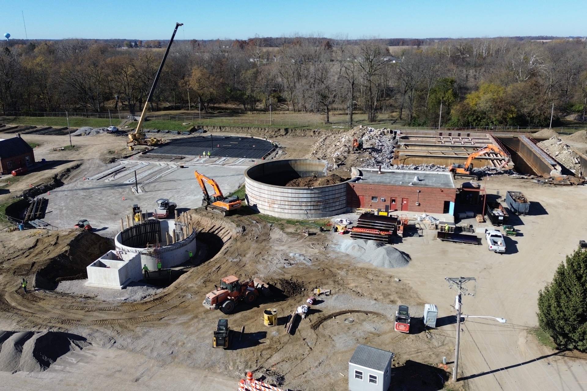 Bluffton Water Treatment Plant construction (7)