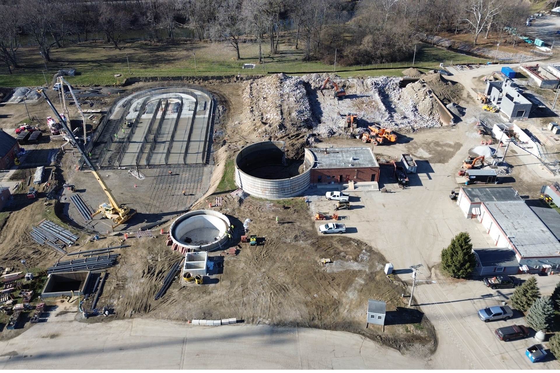 Bluffton Water Treatment Plant construction (8)