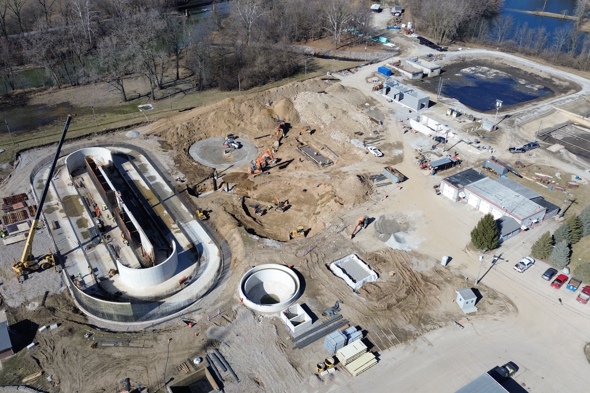 Bluffton Water Treatment Plant construction (9)
