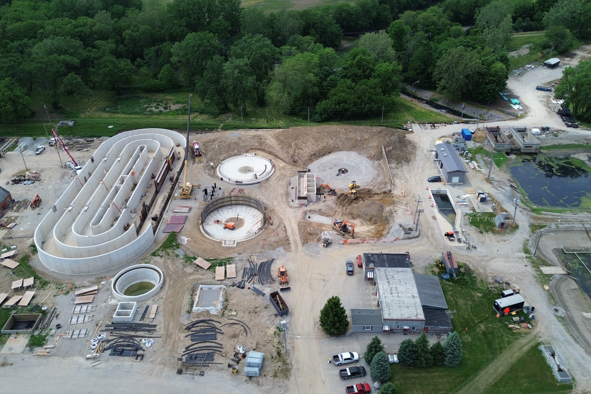 Bluffton Water Treatment Plant construction (11)