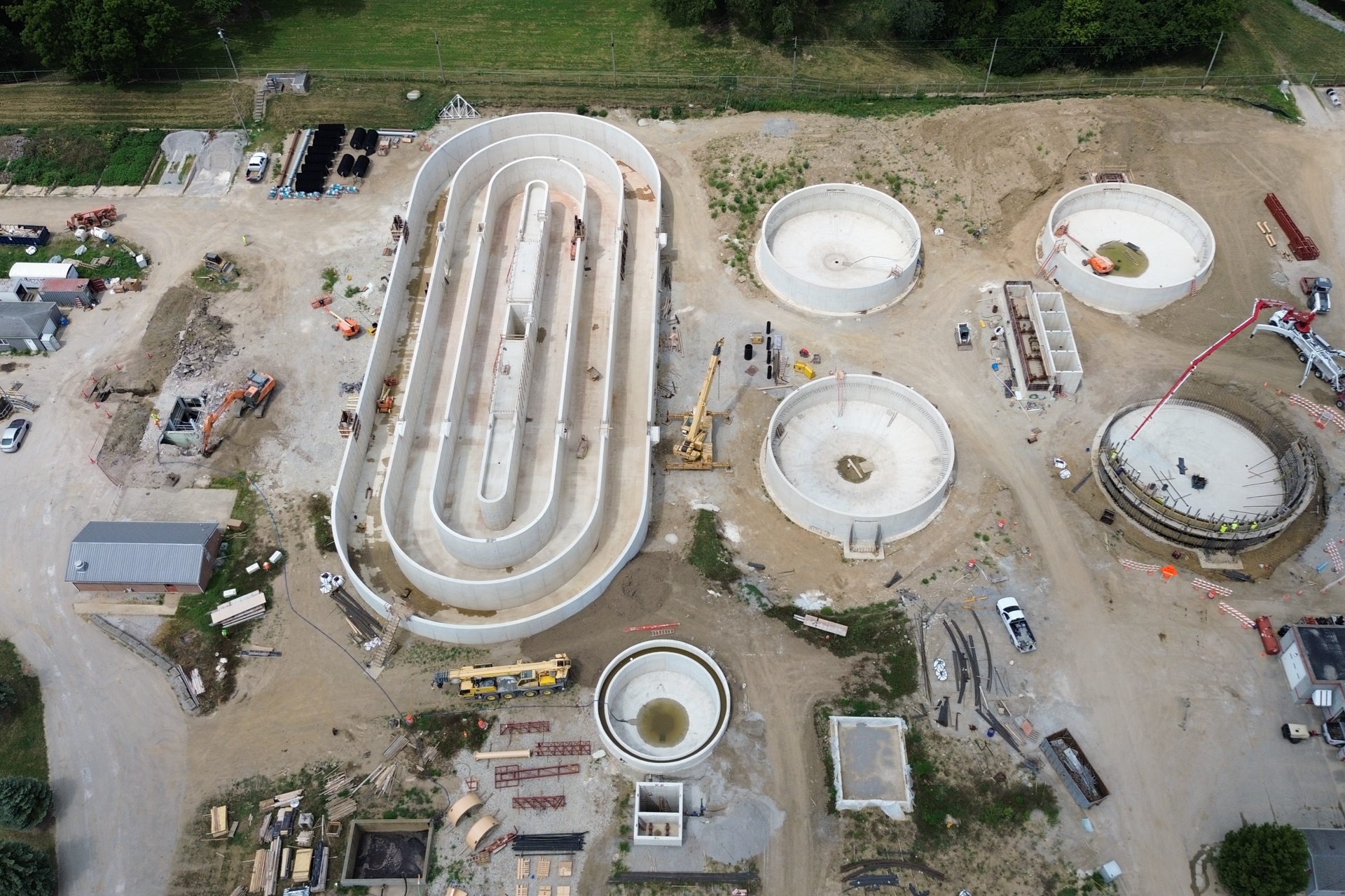 Bluffton Water Treatment Plant construction (12)