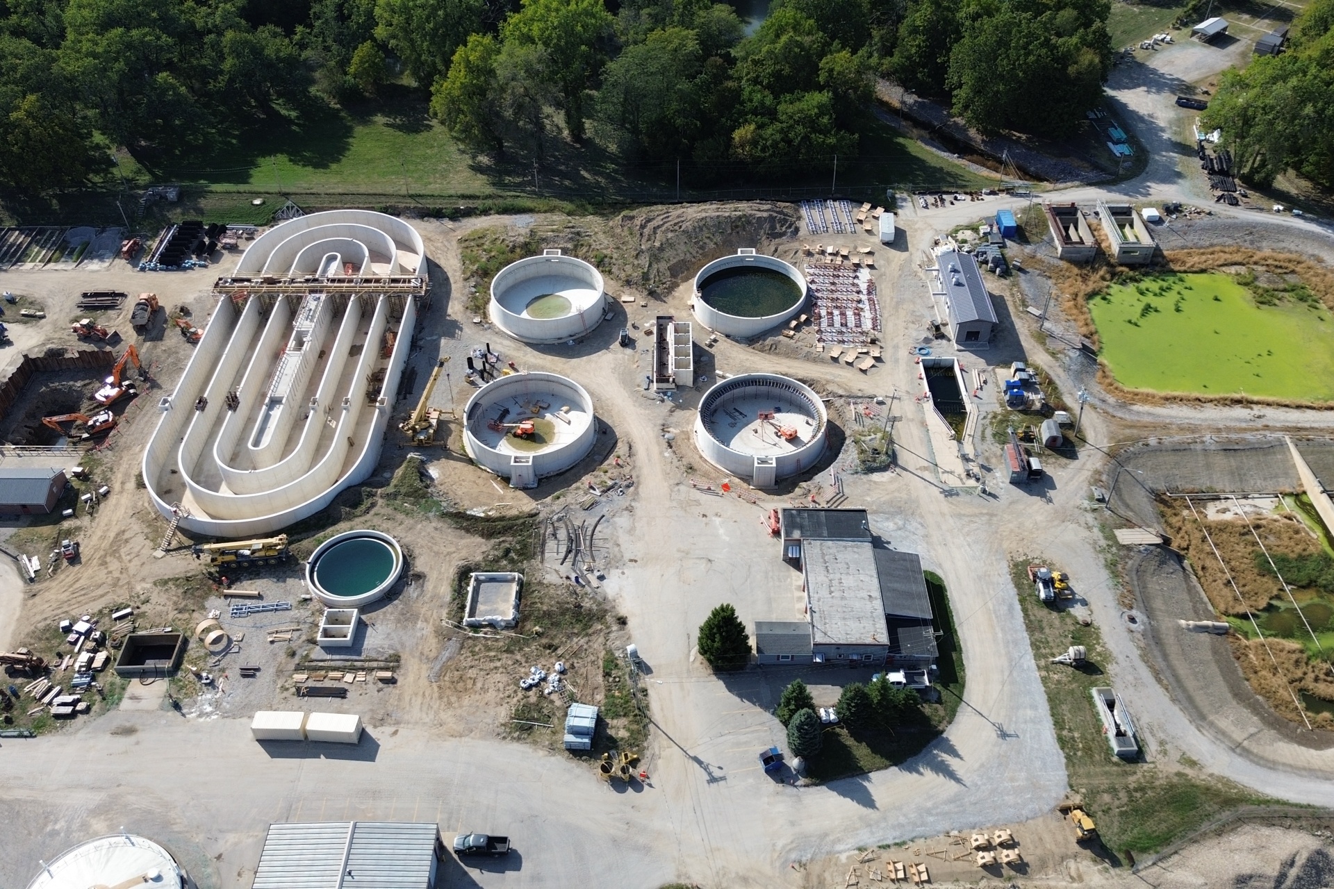 Bluffton Water Treatment Plant construction (13)