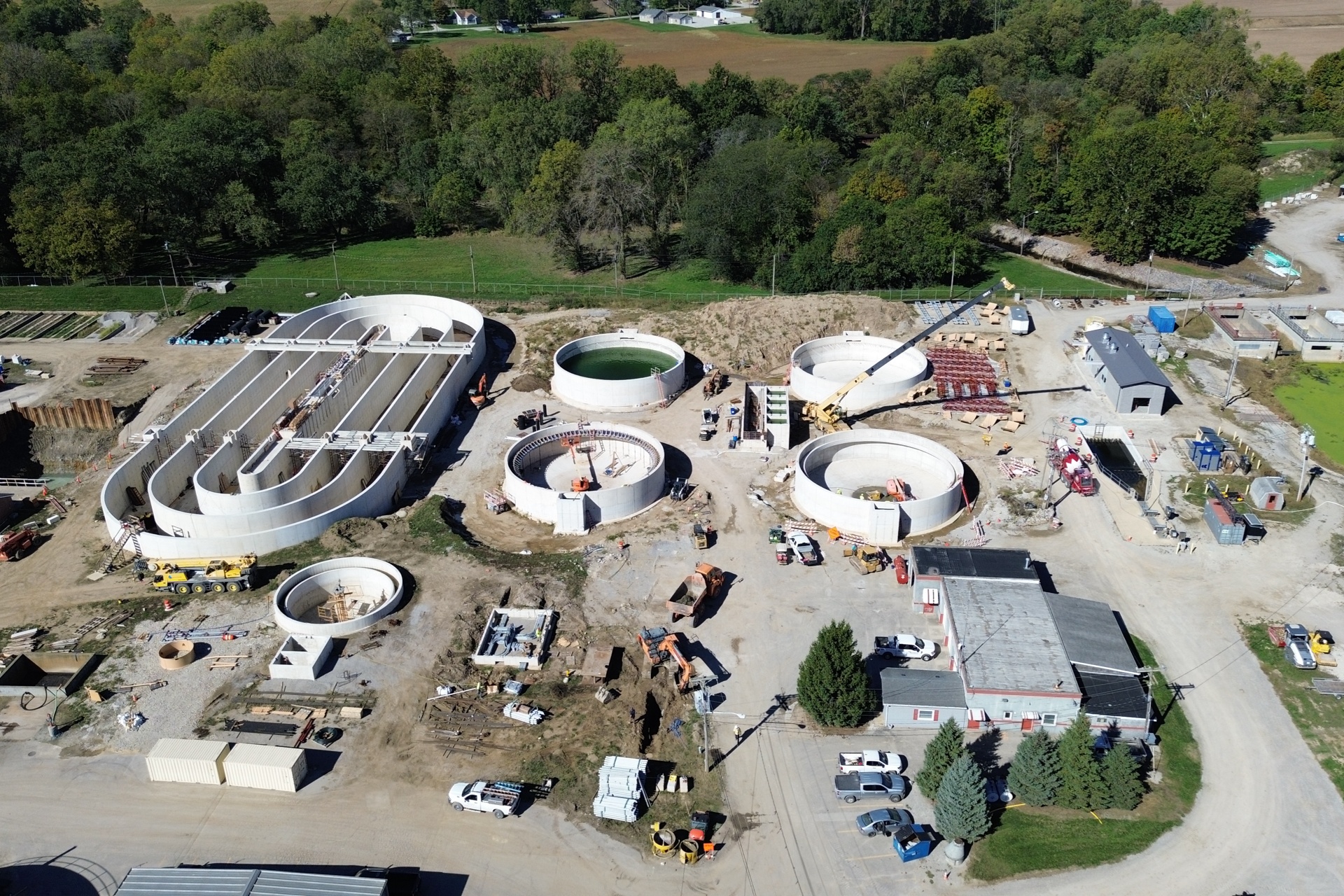 Bluffton Water Treatment Plant construction (14)