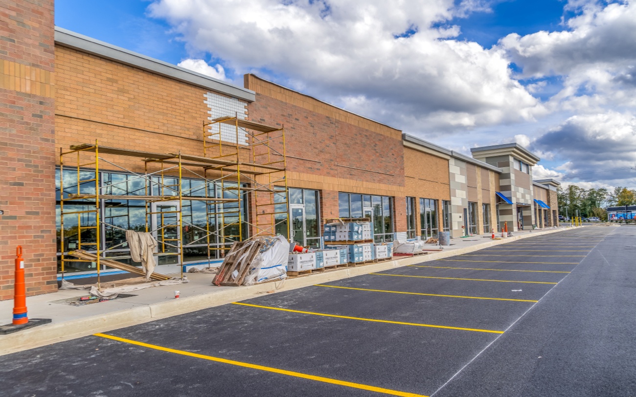 Business Buildings Under Renovations