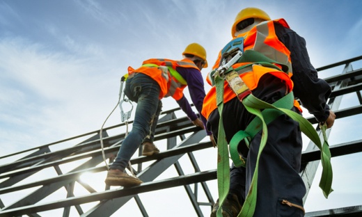Construction Workers at a Site
