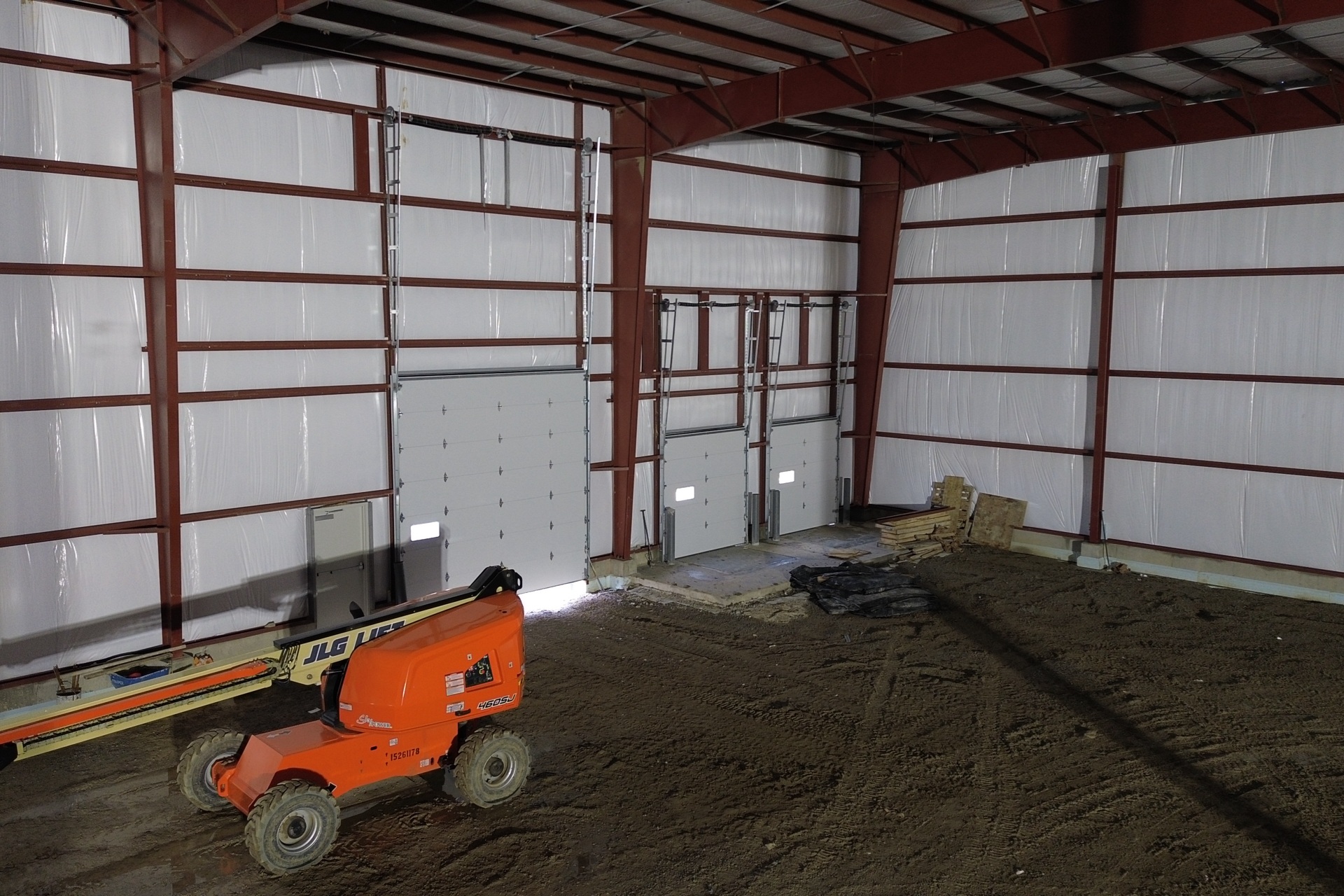 Inside Ossian Spec II during construction (2)