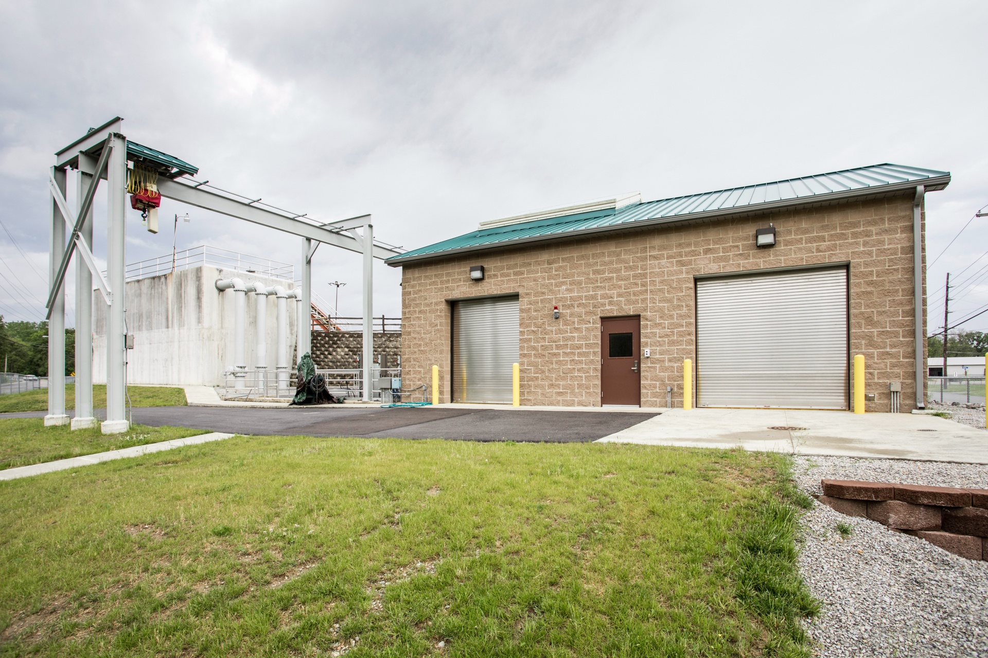 Wabash Water Treatment Plant construction (1)