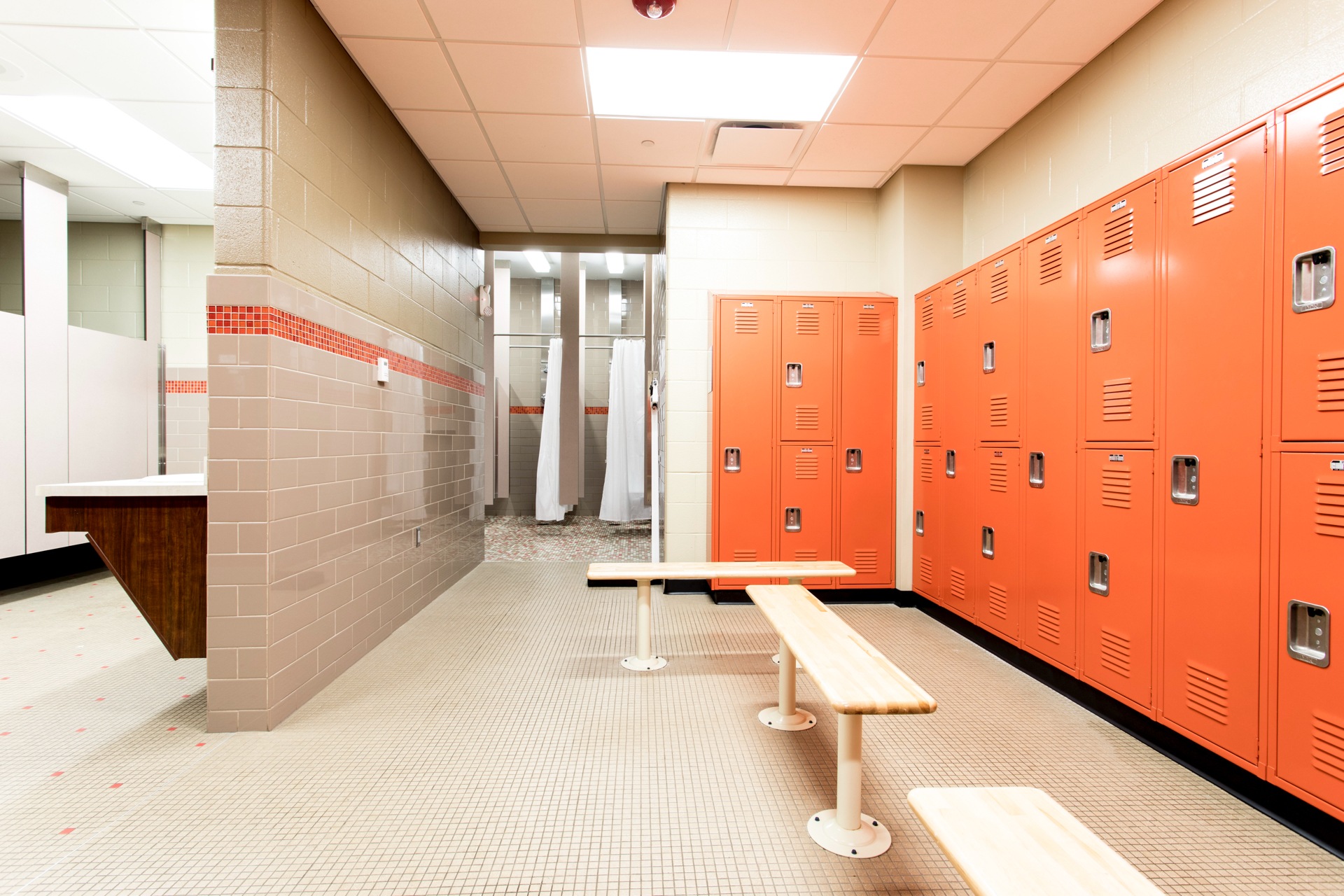 Full Locker Room View